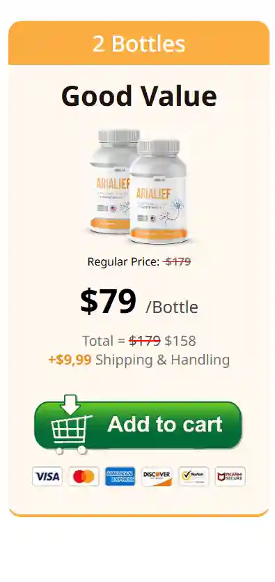 Arialief price: 2 bottle for $79